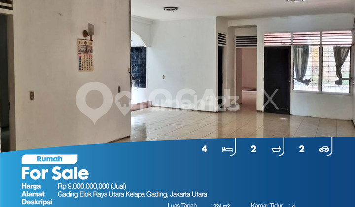 Rumah Gading Elok Raya Utara Kelapa Gading, Jakarta Utara 2