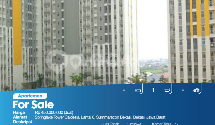 Springlake Tower Caldesia Apartment, 6th Floor, Summarecon Bekasi, Bekasi, West Java 2