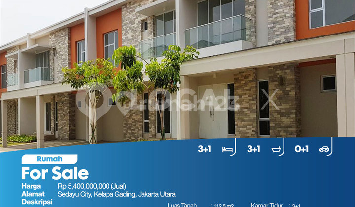 Sedayu City House, Kelapa Gading, North Jakarta 2
