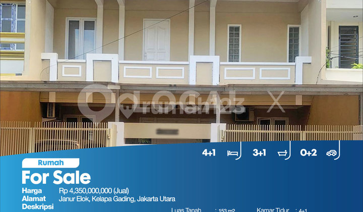 Rumah Janur Elok, Kelapa Gading, Jakarta Utara 2