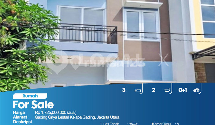 Rumah Gading Griya Lestari Kelapa Gading, Jakarta Utara 2