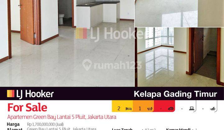 Apartemen Green Bay Lantai 5 Pluit, Jakarta Utara 2