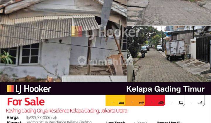 Kavling Gading Griya Residence Kelapa Gading, Jakarta Utara 2