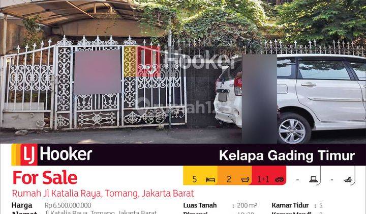 Rumah Jl Katalia Raya Tomang, Jakarta Barat 2