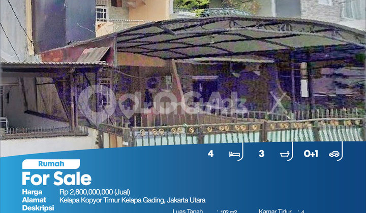 Rumah Kelapa Kopyor Timur Kelapa Gading, Jakarta Utara 2