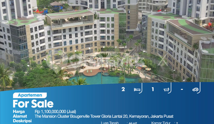 The Mansion Cluster Bougenville Tower Gloria 20th Floor, Kemayoran, Central Jakarta 2