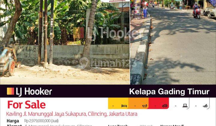 Kavling Jl. Manunggal Jaya Sukapura, Cilincing, Jakarta Utara 2