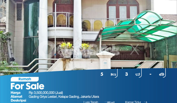 Rumah Gading Griya Lestari, Kelapa Gading, Jakarta Utara 2