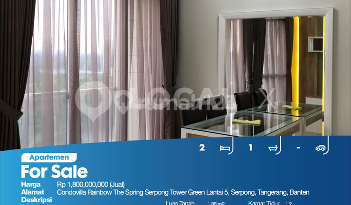Condovilla Rainbow The Spring Serpong Tower Green, 5th Floor, Serpong, Tangerang, Banten 2