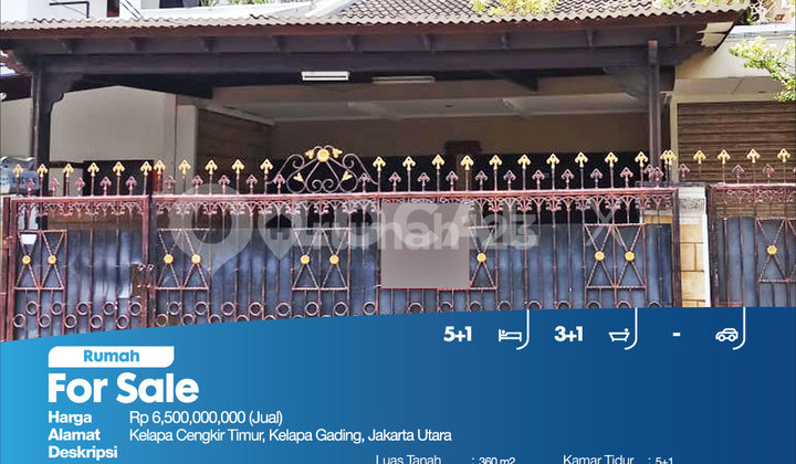 Rumah Kelapa Cengkir Timur, Kelapa Gading, Jakarta Utara 2