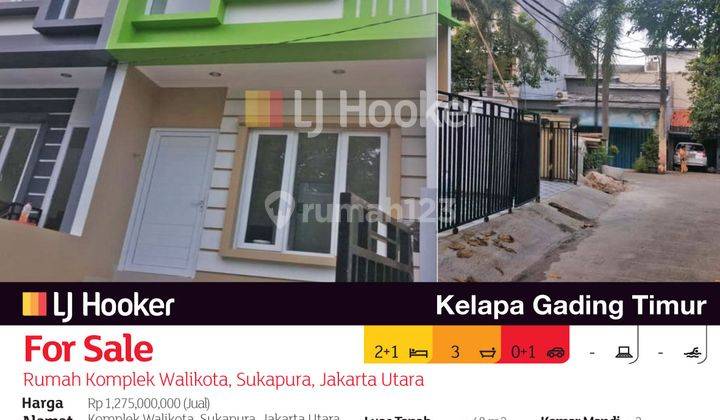 Rumah Komplek Walikota, Sukapura, Jakarta Utara 2