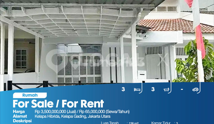 Rumah Kelapa Hibrida, Kelapa Gading, Jakarta Utara 2