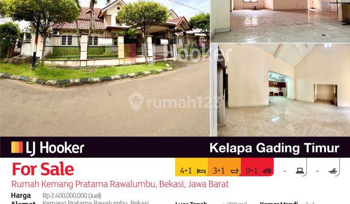 Rumah Kemang Pratama Rawalumbu, Bekasi, Jawa Barat 2