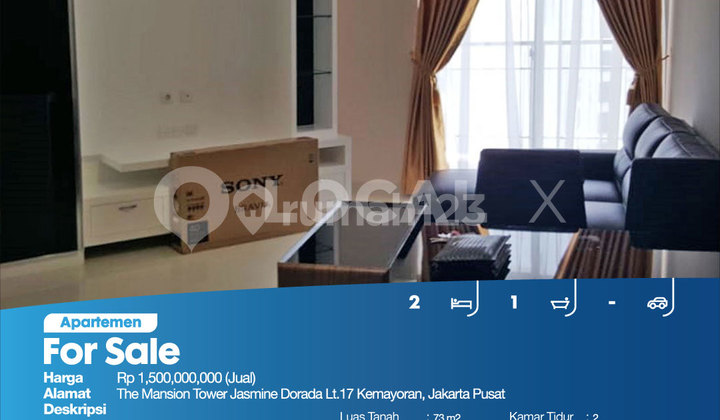 The Mansion Tower Jasmine Dorada 17th Floor Apartment, Kemayoran, Central Jakarta 2