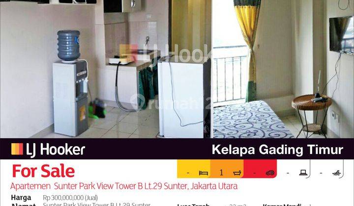 Apartemen Sunter Park View Tower B Lt.29 Sunter, Jakarta Utara 2