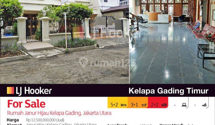 Rumah Janur Hijau Kelapa Gading, Jakarta Utara 2