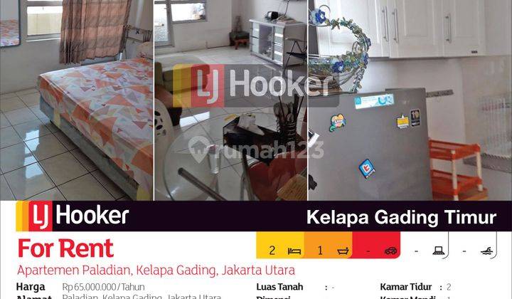 Apartemen Paladian Park Tower C Lantai 26, Kelapa Gading, Jakarta Utara 2