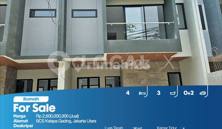 Rumah Bcs Kelapa Gading, Jakarta Utara 2