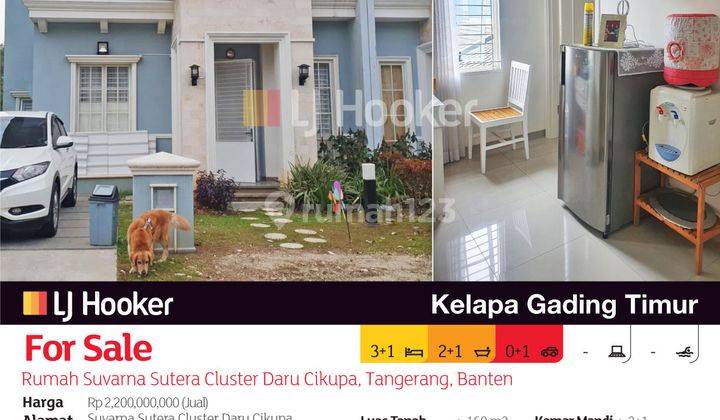 Rumah Suvarna Sutera Cluster Daru Cikupa, Tangerang, Banten 2