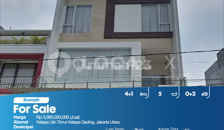 Rumah Kelapa Lilin Timur Kelapa Gading, Jakarta Utara 2