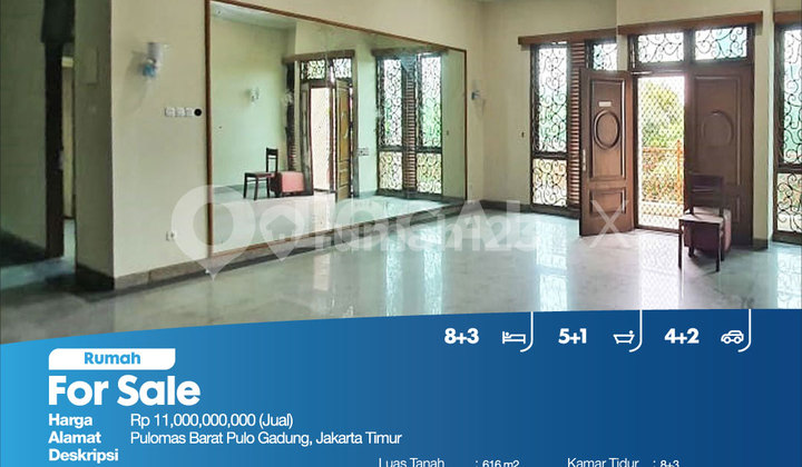 Rumah Pulomas Barat Pulo Gadung, Jakarta Timur 2