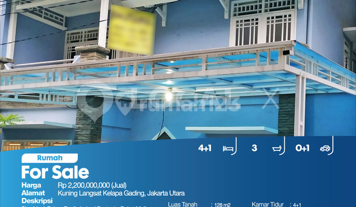 Rumah Kuning Langsat Kelapa Gading, Jakarta Utara 2