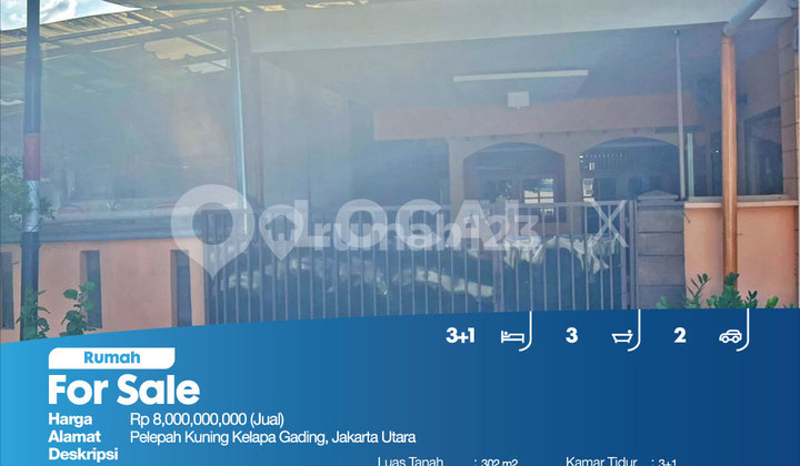 Rumah Janur Kuning Kelapa Gading, Jakarta Utara 2