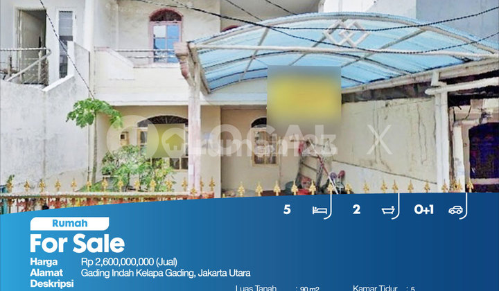 Rumah Gading Indah Kelapa Gading, Jakarta Utara 2