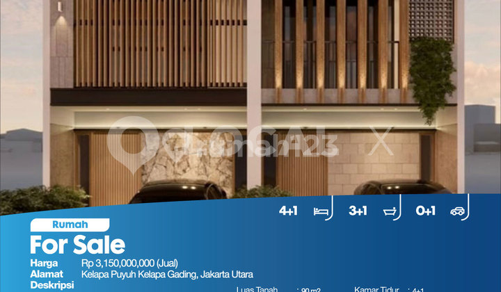 Rumah Kelapa Puyuh Kelapa Gading, Jakarta Utara 2