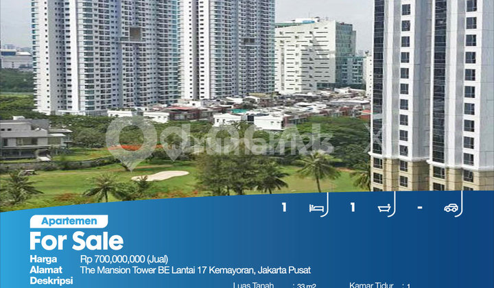 The Mansion Tower Be 17th Floor Apartment, Kemayoran, Central Jakarta 2