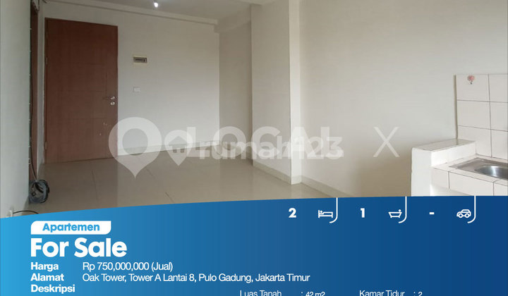 Oak Tower Apartment, Tower A 8th Floor, Pulo Gadung, East Jakarta 2