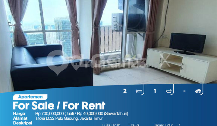 Apartemen Tifolia Lt.32 Pulo Gadung, Jakarta Timur 2
