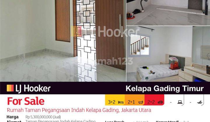 Rumah Taman Pegangsaan Indah Kelapa Gading, Jakarta Utara 2