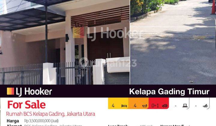 Rumah Bcs Kelapa Gading, Jakarta Utara 2