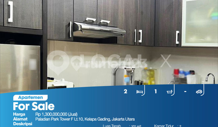 Apartemen Paladian Park Tower F Lt.10, Kelapa Gading, Jakarta Utara 2