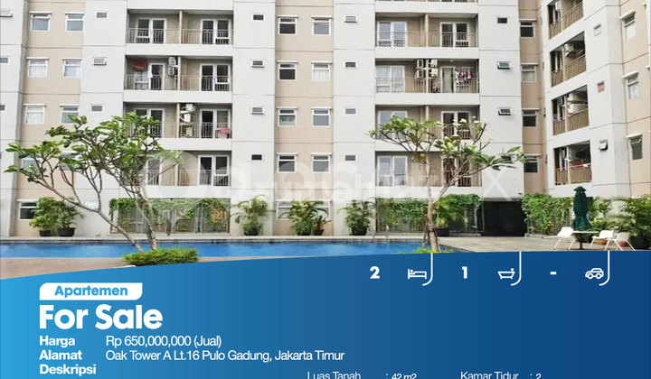 Oak Tower A Apartment 16th Floor, Pulo Gadung, East Jakarta 2