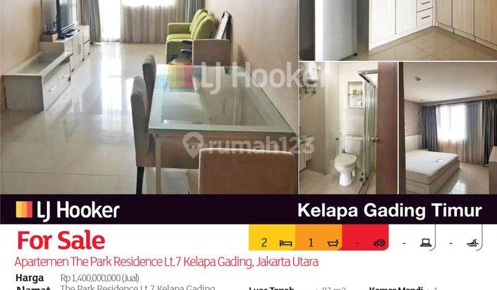 Apartemen The Park Residence Lt.7 Kelapa Gading, Jakarta Utara 2