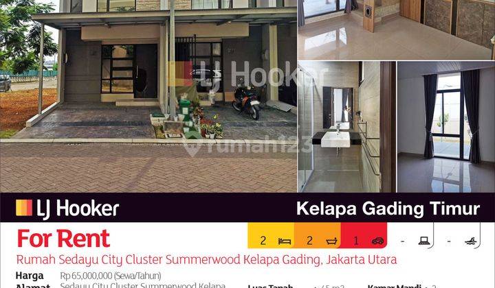 Rumah Sedayu City Cluster Summerwood Kelapa Gading, Jakarta Utara 2