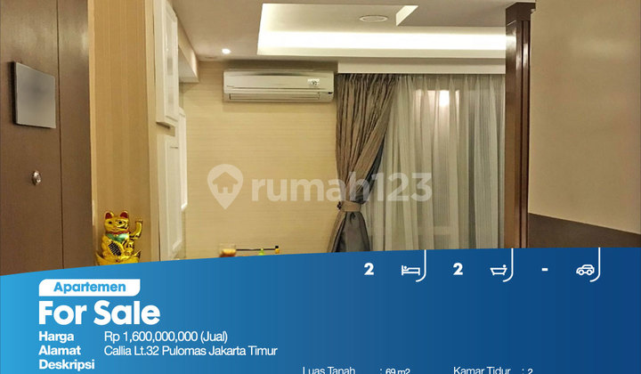 Callia Apartment 32nd Floor, Pulomas, East Jakarta 2