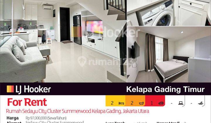 Rumah Sedayu City Cluster Summerwood Kelapa Gading, Jakarta Utara 2