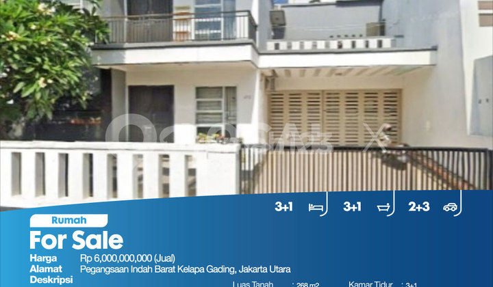 Rumah Pegangsaan Indah Barat Kelapa Gading, Jakarta Utara 2