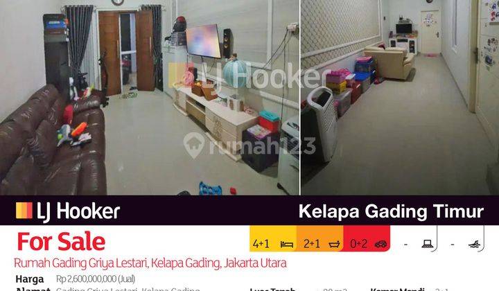 Rumah Gading Griya Lestari, Kelapa Gading, Jakarta Utara 2