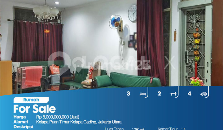 Puan Timur Kelapa Gading House, North Jakarta 2