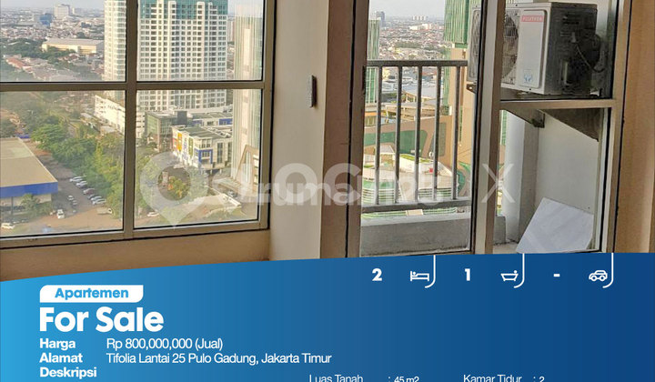Apartemen Tifolia Lantai 25 Pulo Gadung, Jakarta Timur 2