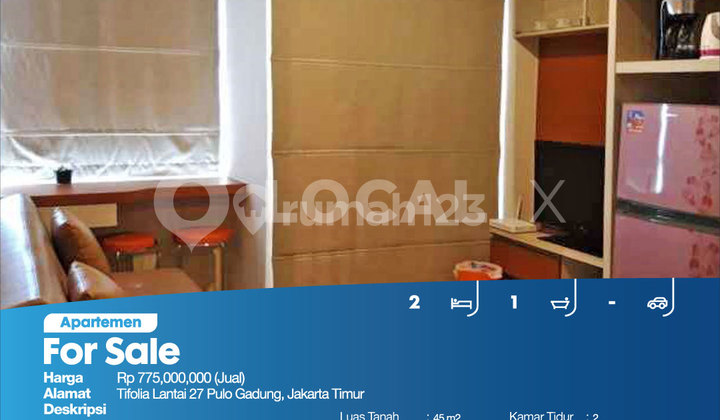 Apartemen Tifolia Lantai 27 Pulo Gadung, Jakarta Timur 2