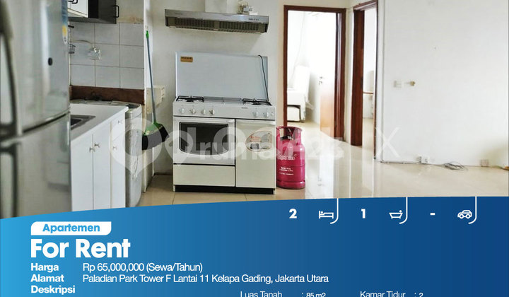 Apartemen Paladian Park, Tower F Lantai 11 Kelapa Gading, Jakarta Utara 2