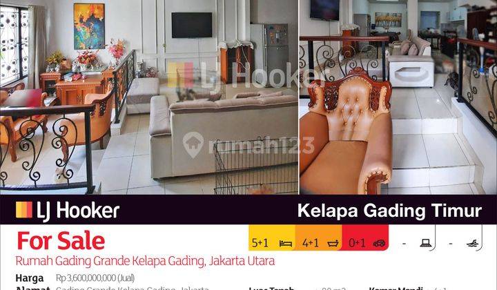 Rumah Gading Grande Kelapa Gading, Jakarta Utara 2