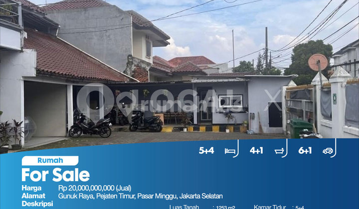 Gunuk Raya Street, East Pejaten, Pasar Minggu, South Jakarta