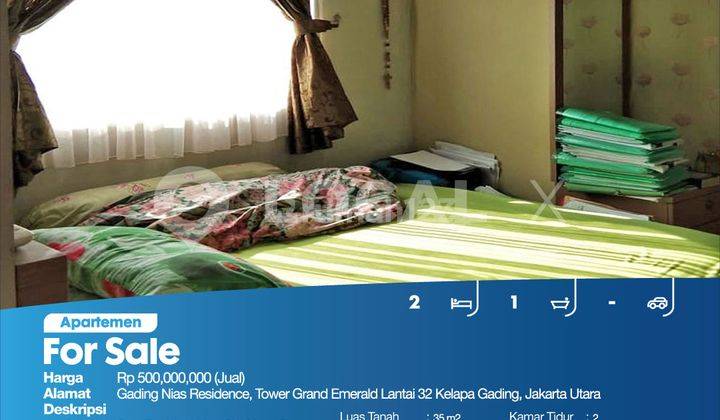 Apartemen Gading Nias Residence, Tower Grand Emerald Lantai 32 Kelapa Gading, Jakarta Utara 2