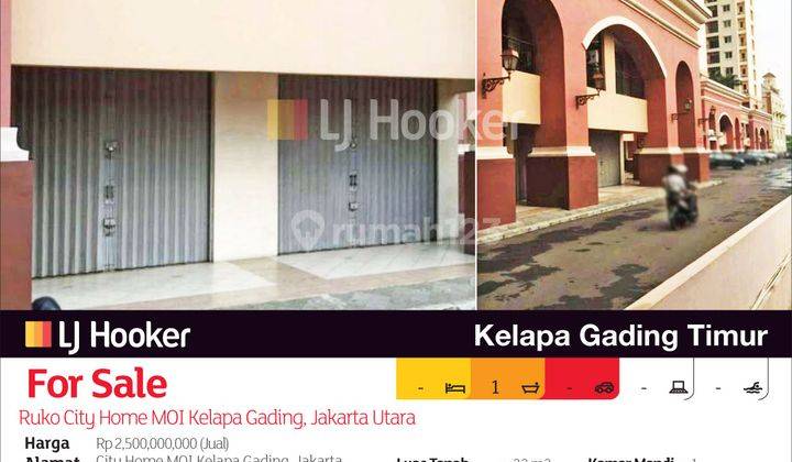 Ruko City Home Moi Kelapa Gading, Jakarta Utara 2